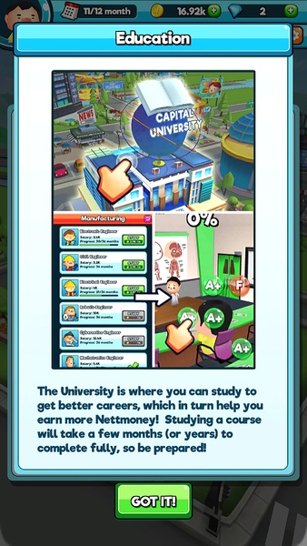 NETTWORTH: Life Simulation Game - Preview 3