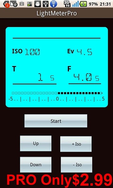 LightMeterPro - Preview 1
