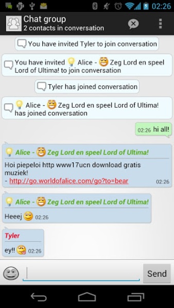 Talkdroid Messenger Gratis - Preview 3