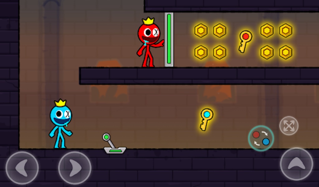 Red and Blue Stickman 2 - Preview 16