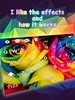 Rainbow Rose Free Keyboard Theme screenshot 1