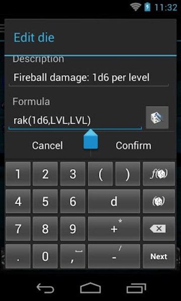 Quick Dice Roller - Preview 1