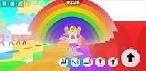 Rainbow Parkour sweet Girl screenshot 3