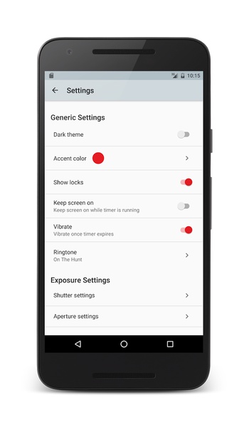 Exposure Calculator - Preview 21