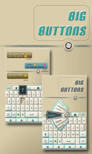 Big Buttons Keyboard - Preview 1