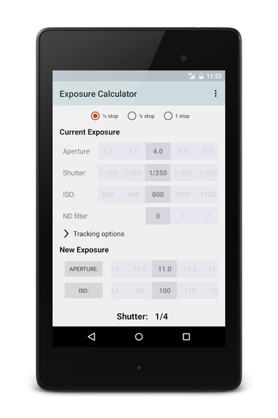 Exposure Calculator - Preview 11