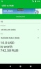 USD to RUB currency converter screenshot 4
