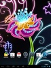 Neon Flowers Live Wallpaper screenshot 3