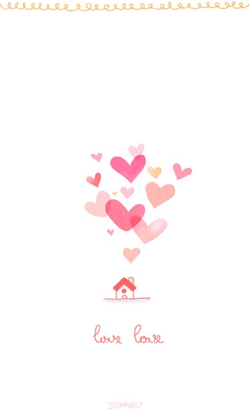 GO SMS LoveLove Theme - Preview 5
