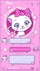 GO SMS PRO KITTY THEME screenshot 3