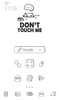 dont touch me dodol theme screenshot 4