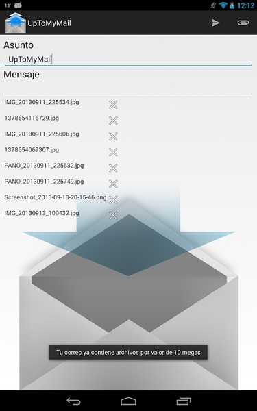 UpToMyMail - Preview 4