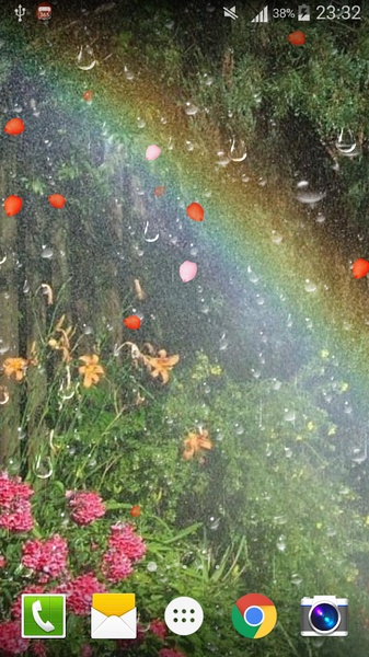 Rose Drops Live Wallpaper - Preview 1