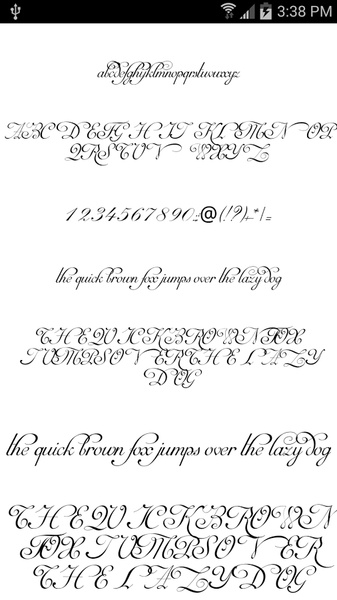 Script Fonts 50 - Preview 8