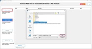 MSG to PST Converter Tool screenshot 3