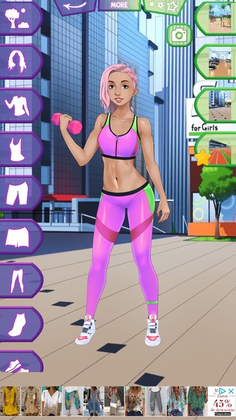 Fitness Girls Dress Up - Preview 8