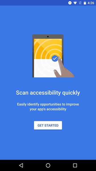 Accessibility Scanner - Preview 1
