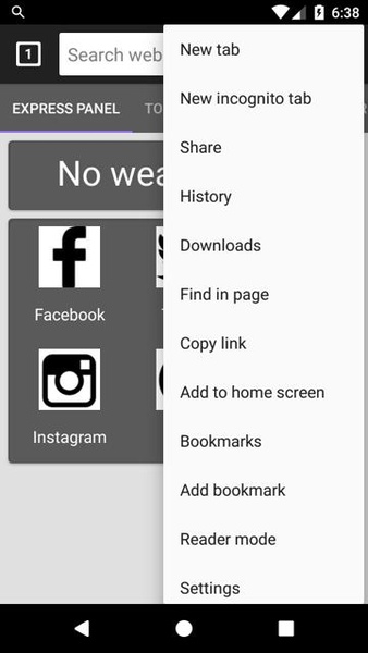 Android Safari - Preview 2