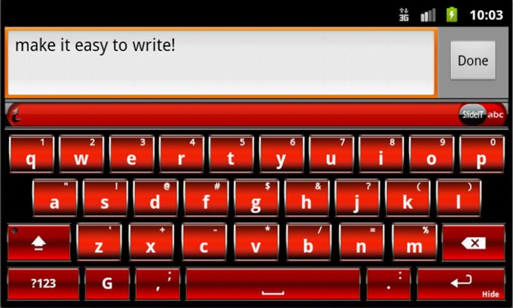 SlideIT Red metal box skin - Preview 2