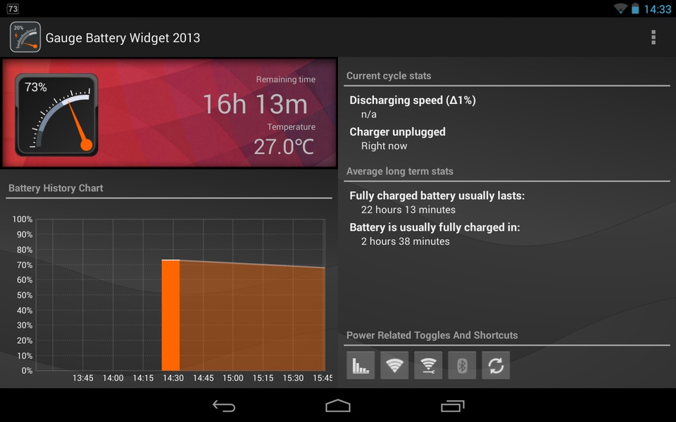 Gauge Battery Widget - Preview 10