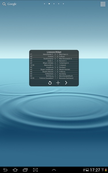 Livescore Widget - Preview 11