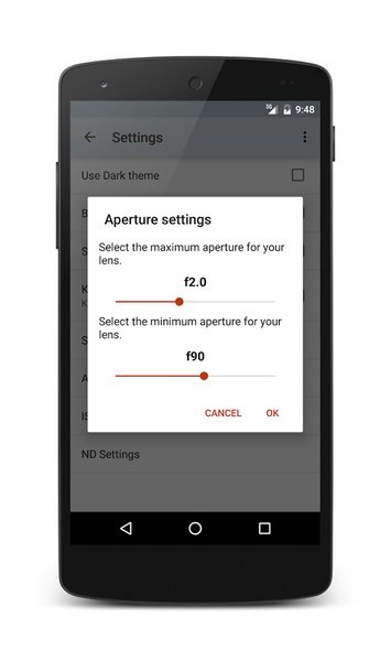 Exposure Calculator - Preview 20
