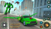 Flying Car Robot Car Games 3D screenshot 4