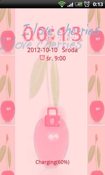 GO Locker Theme Cherries - Preview 2