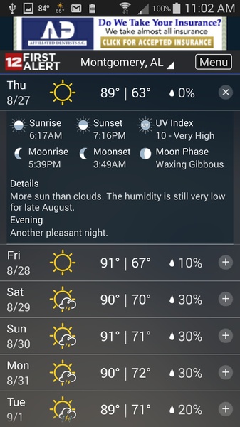 WSFAweather - Preview 3