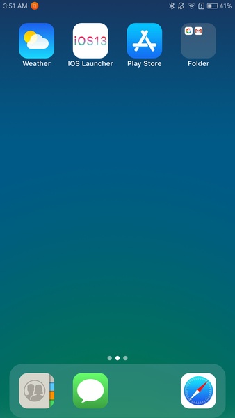 Launcher iOS 16 - Preview 4