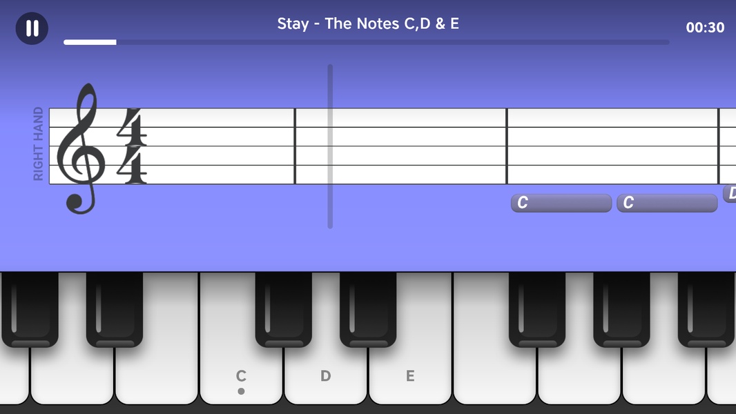 App Piano Academy: Só precisa de ter o instrumento - Android