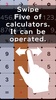 Swipe Many Calculators - Use m screenshot 4