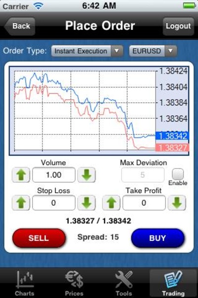 ForexMetal droidTrader - Preview 5