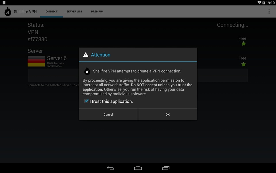 Shellfire VPN - Preview 23