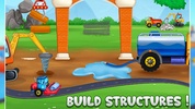 kids builder truck game screenshot 1