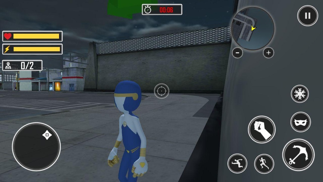 Stickman Ice Hero Crime City - Rope Hero - Preview 3