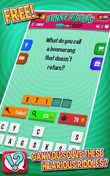Funny Riddles - Preview 1