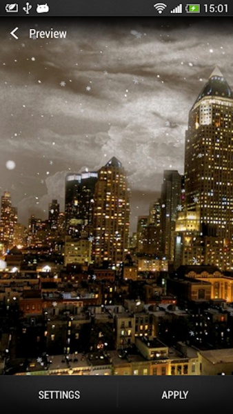 Snowfall Live Wallpaper - Preview 5