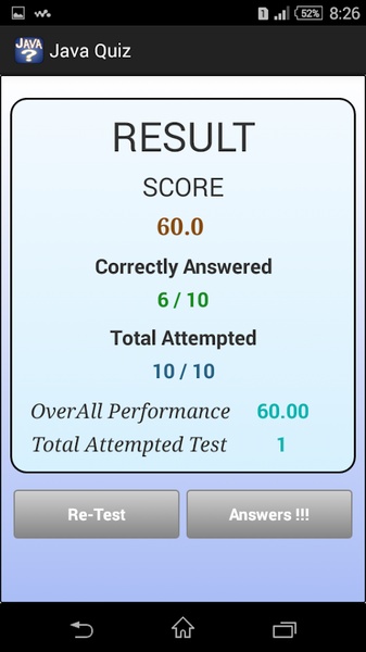 Java Quiz - Preview 2