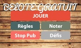 Belote Gratuit screenshot 3