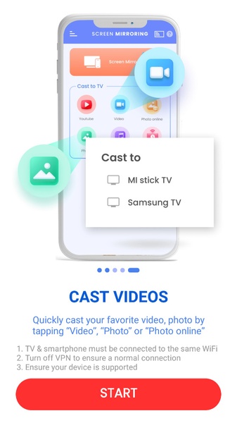 Screen Mirror For Chromecast - Preview 1