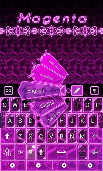 Magenta Keyboard - Preview 5