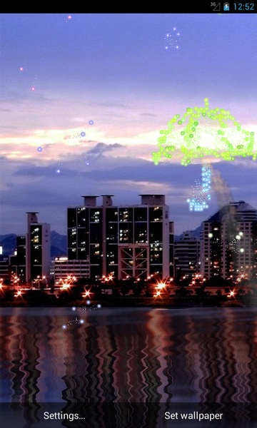 Skyrockets & Fireworks Livewallpaper Free - Preview 4