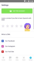 EWA: Learn English & Spanish Language for Android 9
