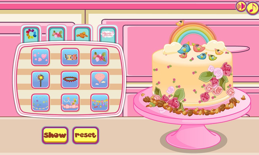 Android-Birthday-Cake-Cooking - Preview 1