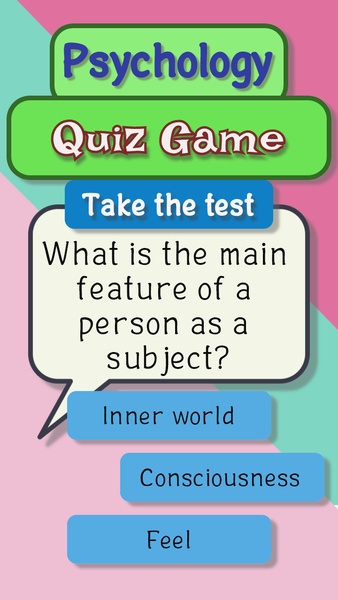 Psychology test app offline - Preview 1
