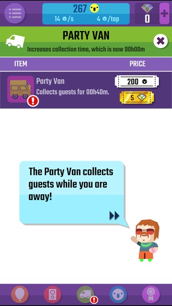 Epic Party Clicker - Music and Clicker Game for iPhone and Android