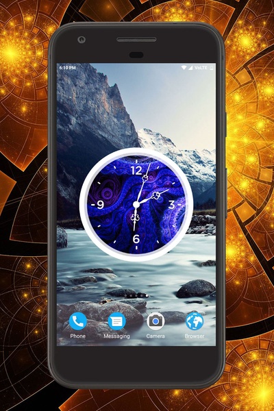 Fractal Clock Live Wallpaper - Preview 3