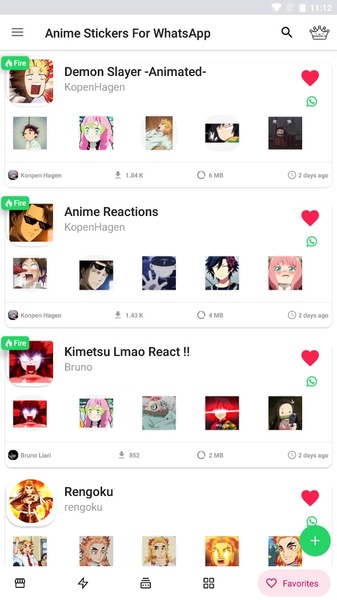 Anime Stickers For WhatsApp 55.0 Screen Prints 5