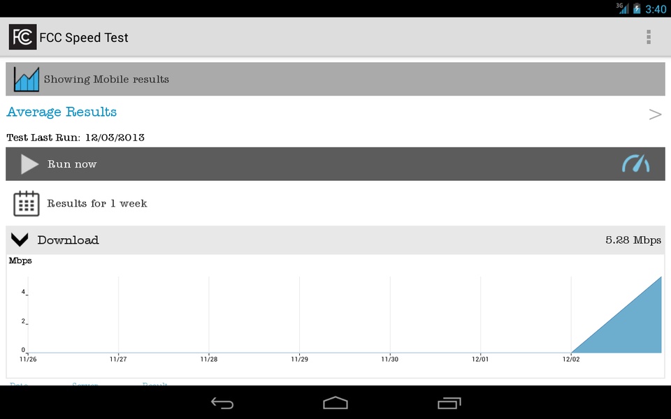 FCC Speed Test - Preview 1